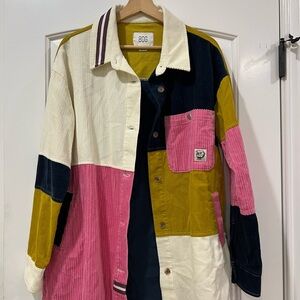 BDG Women's Multicolor Corduroy Utility Jacket